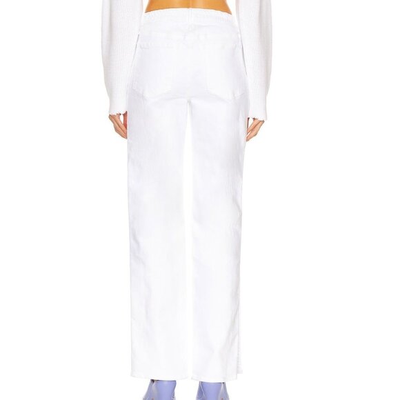 RTA Michael Side Snap Jean White NWT Size 26 - Picture 2 of 15